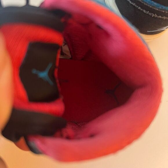 Nike Air Jordan 1 Phat Toddlers Shoes Basketball Blue Black Kids Size 6C Sneaker - Picture 6 of 9